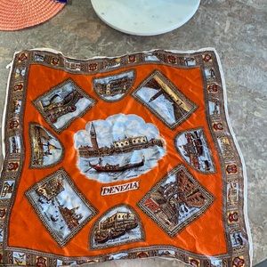 Vintage Italian Venezia Scarf